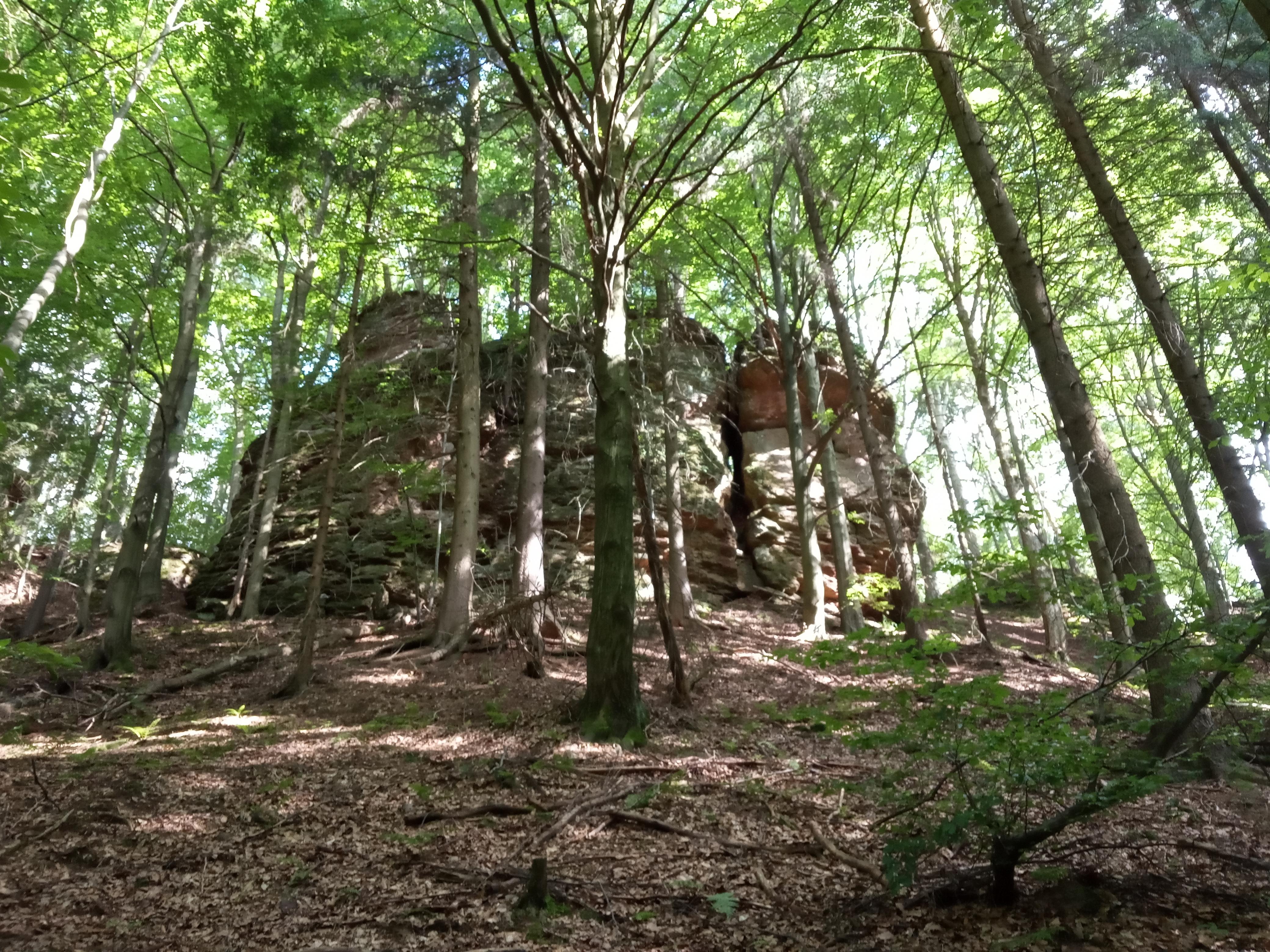 Ruiny hradu Rechenburg